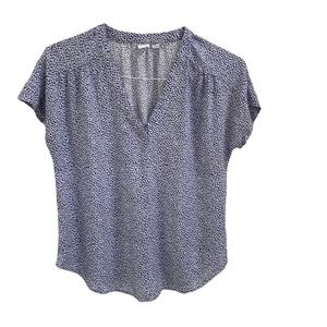 Gap Blue Print Top